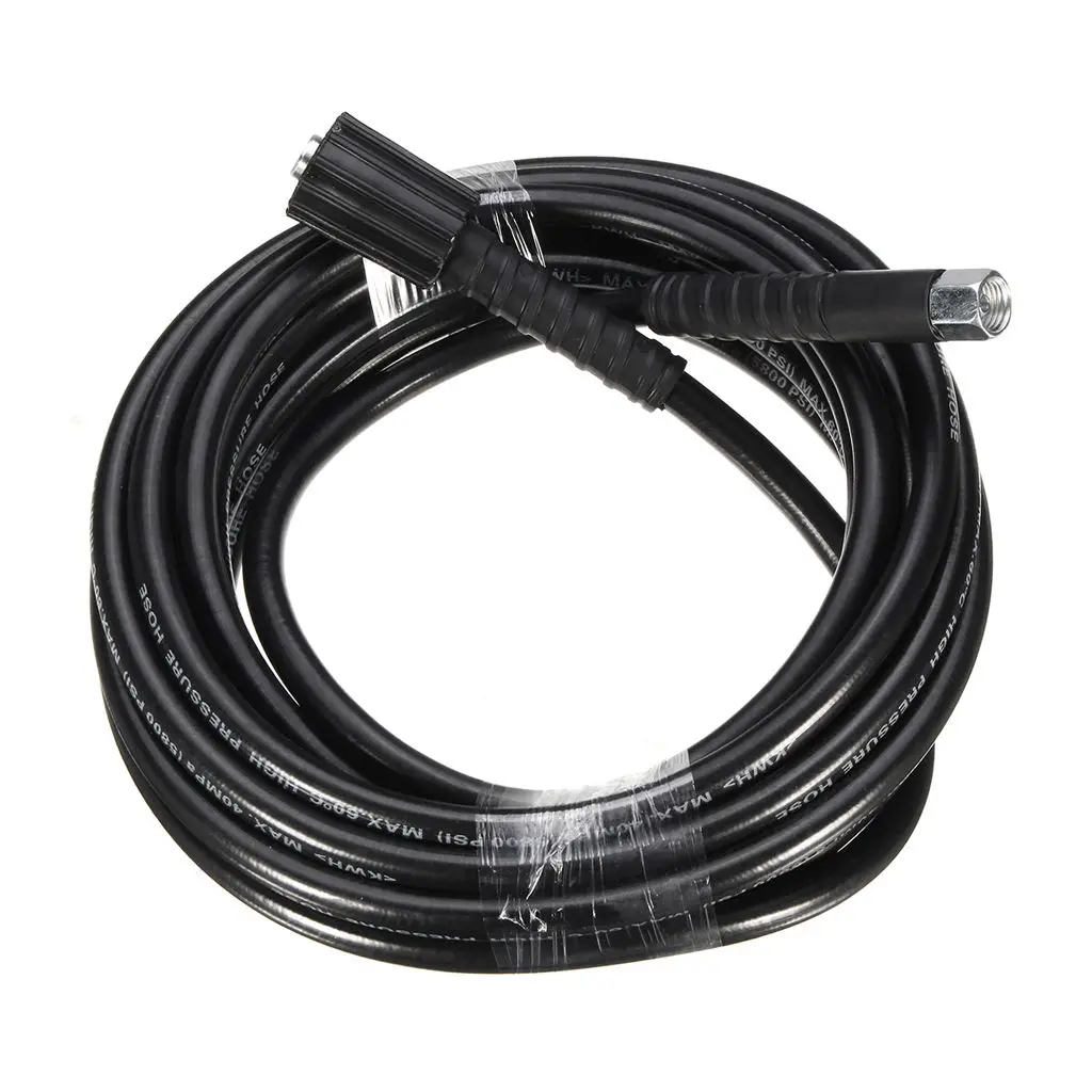 

1 Pcs 8M High Pressure Washer Water Hose Jet Power Pipe 160 Bar M22 Thread 14mm