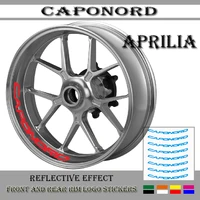 new sale motorcycle styling wheel tire reflective stripe sticker creative rim decal for aprilia caponord caponord 1200 1000
