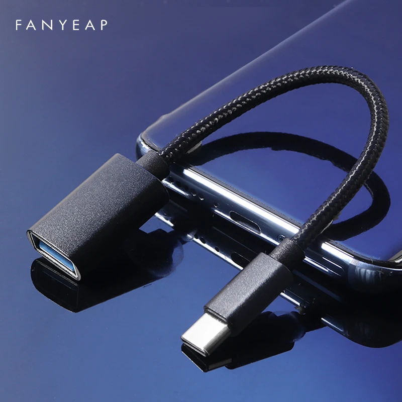 

Universal Usb To Type C Adapter For Android Mobile Phone Type-C smartphone USB C Connectors OTG Converter