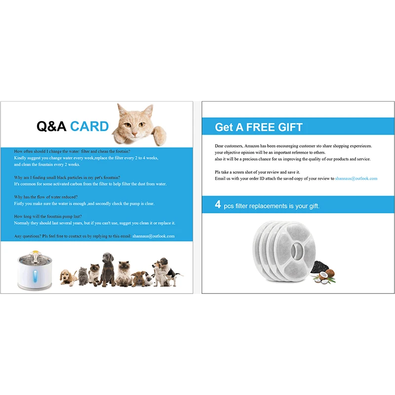 

Spot 2.4L Automatic Electric Pet Water Fountain Cat/Dog Drinking Dispenser with Filter QP2