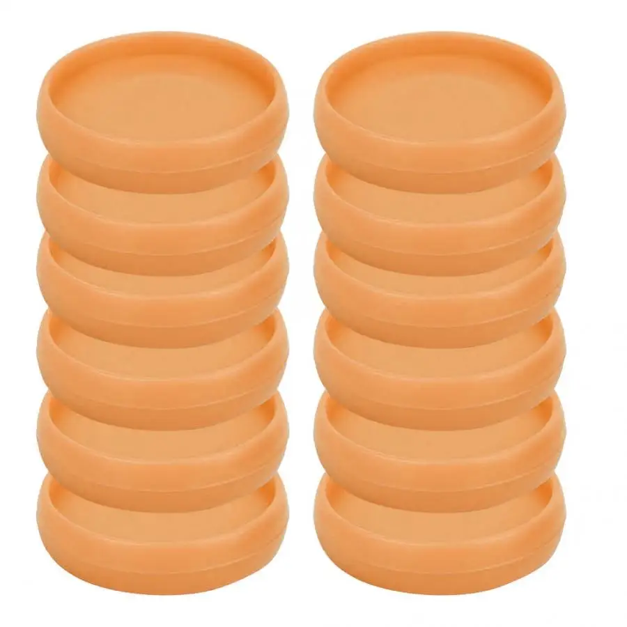 10mm Yellow 12 шт., сделай сам, Грибное отверстие, кольцо для переплета, вкладыш, блокнот, переплет, офисные школьные принадлежности, 10 мм/15 мм/20 мм/25 мм, переплет, кольцо - Цвет: 10mm Yellow