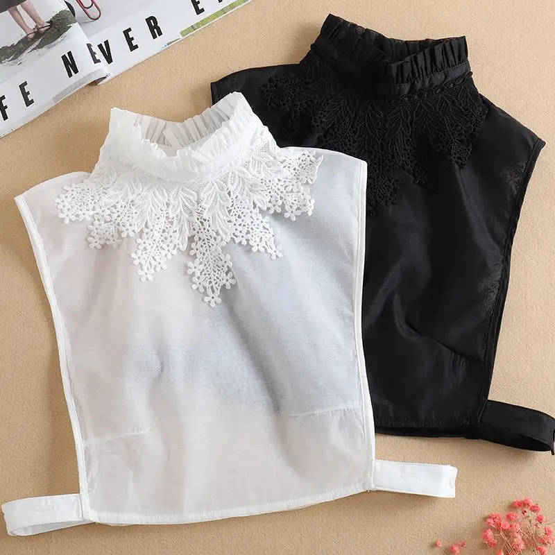 Женский Винтажный кружевной воротник с вышивкой 2020| |