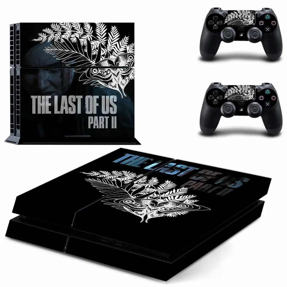 The Last of Us PS4 Stickers Play station 4 Skin Sticker Decals For PlayStation 4 PS4 Console & Controller Skins Vinyl