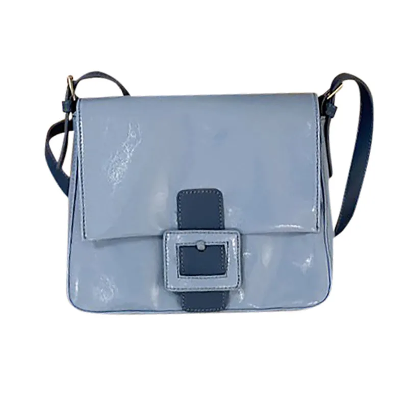 

Spring 2020 new product, small waist bag, fashionable patent leather, ladies' shoulder bag, waist bag, cross bag, three-use bag