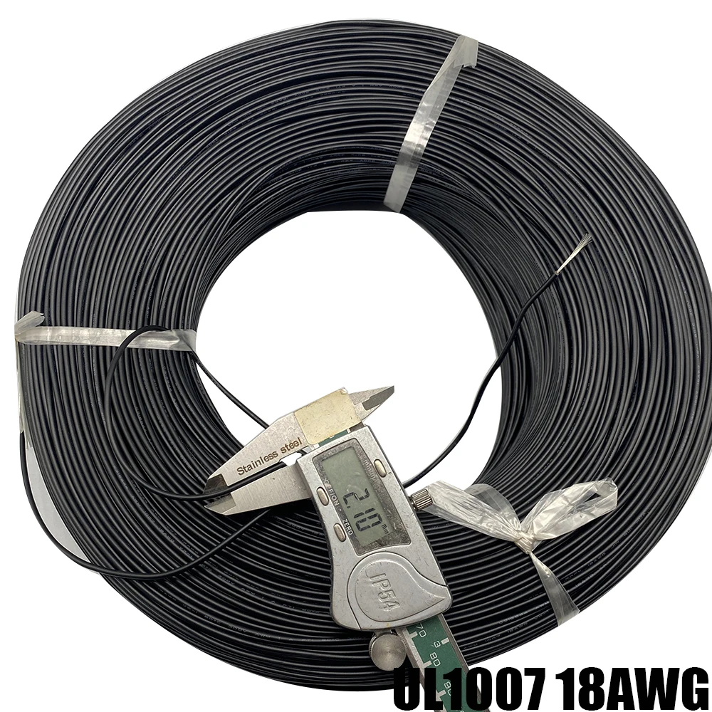 Оригинальный разные цвета шнур питания UL1007 AWG18|Электрические провода| |