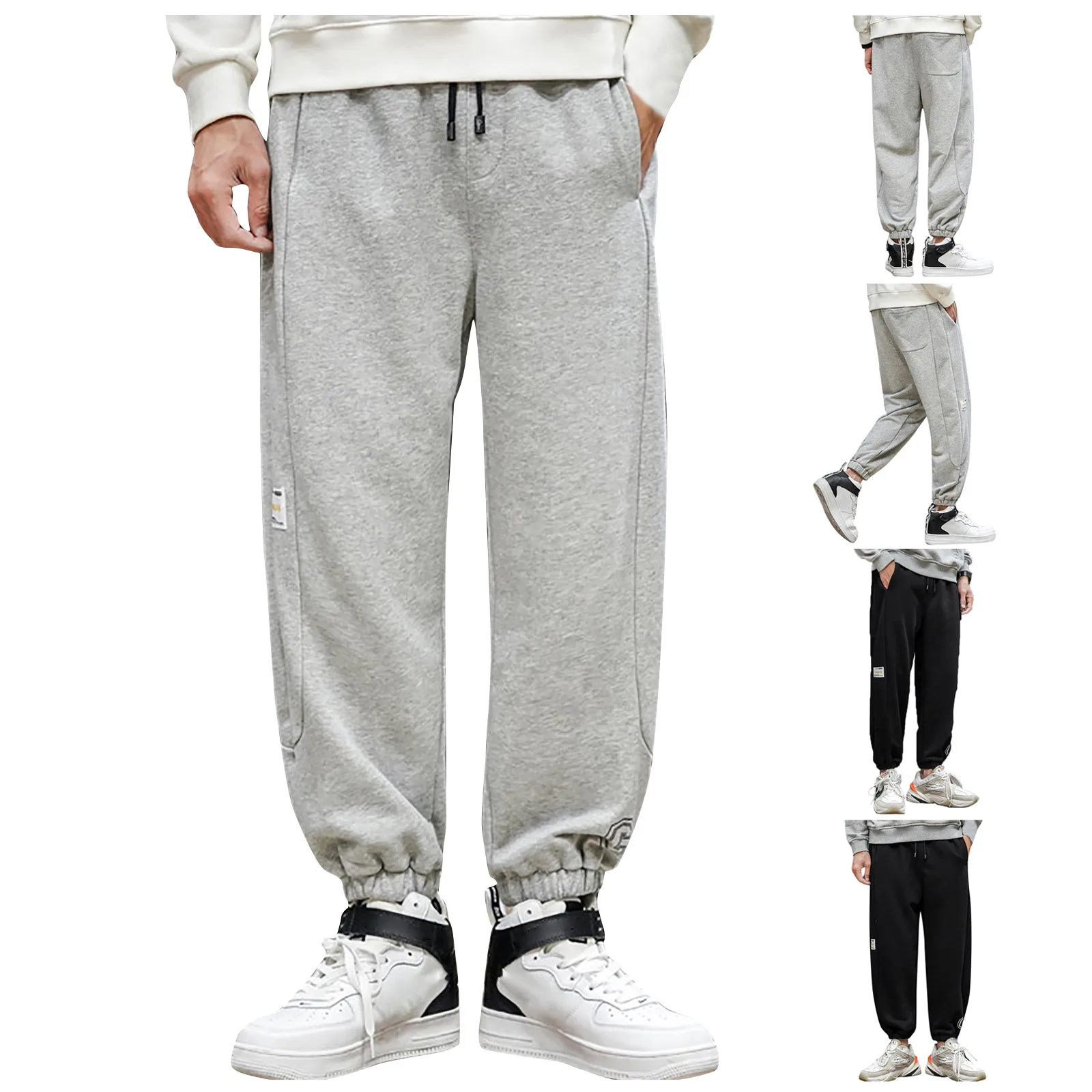 

Для Мужчин's сплошных цветах декоративные бега свободного размера плюс штаны Панталоны pour femmes Pantalones de mujer женские брюки