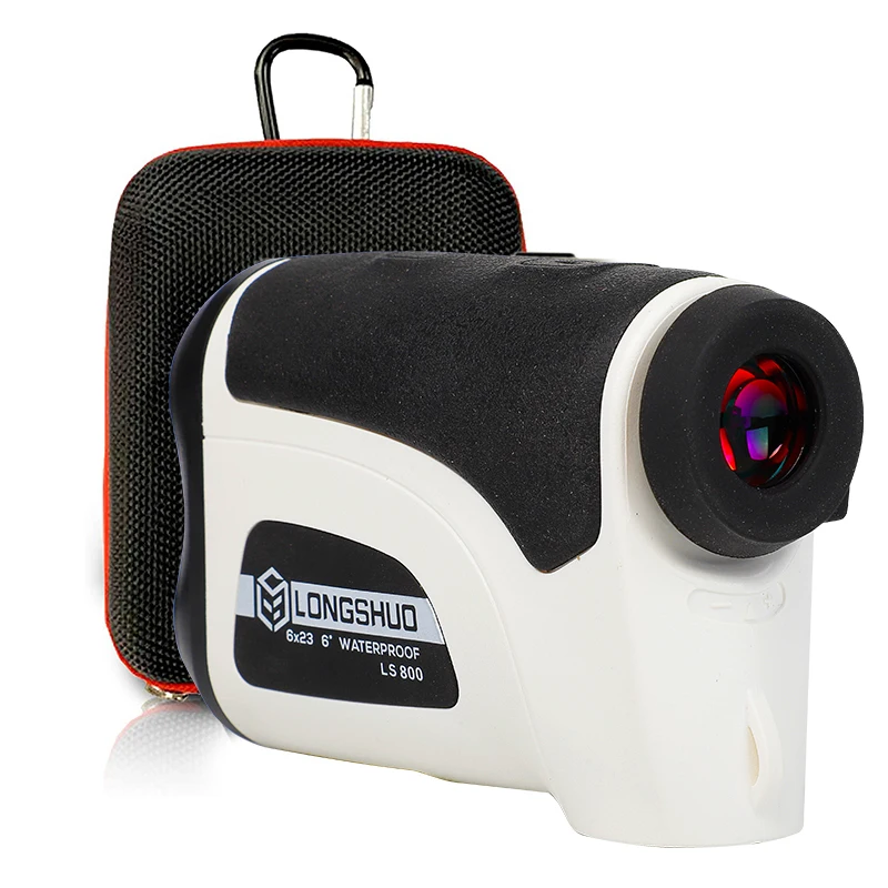 longshuo rangefinder for Hunting Laser Distance Meter outdoor Golf Rangefinder telescope with Slope Adjusted Flag-Lock