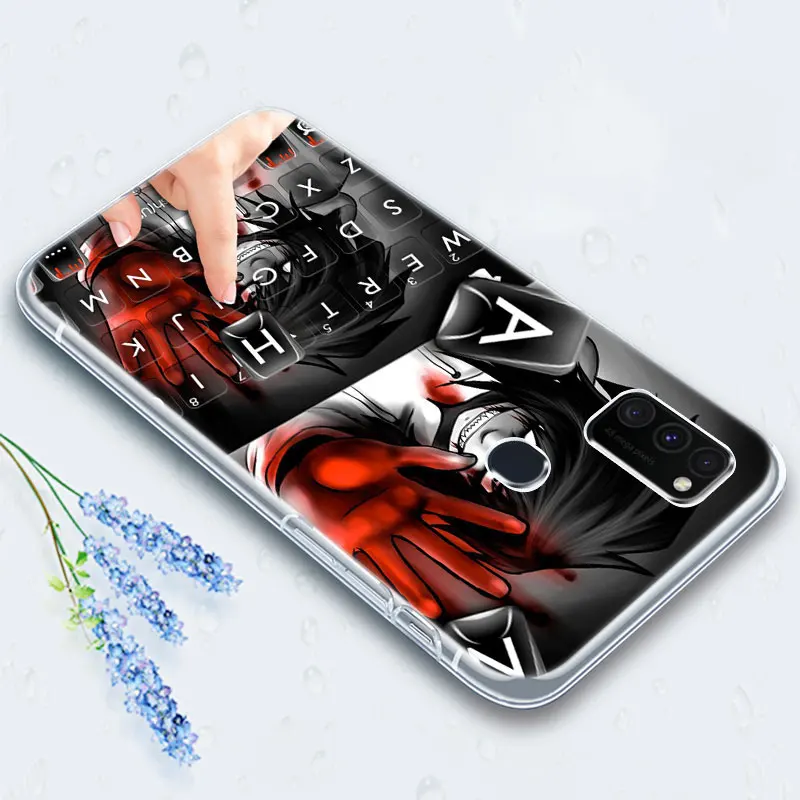 Чехол Anime Jeff The Killer для Samsung Galaxy M32 M12 M11 M21 M01 M02 M30S M31S M51 A5 2017 A6 A8 Plus A7 A9 2018 из силикона.
