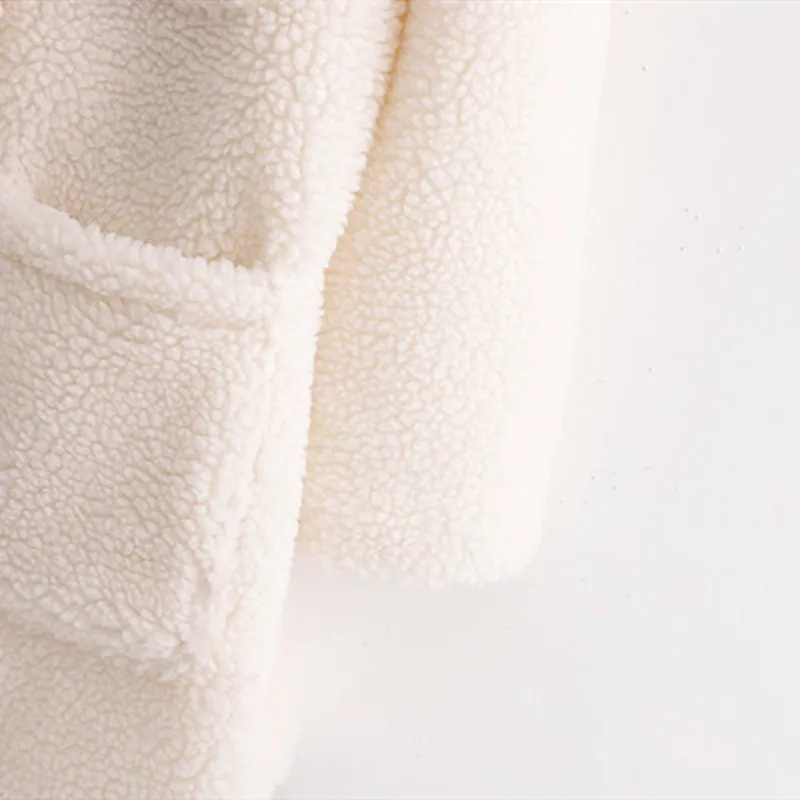 NSZ женское теплое пальто с плюшевым мишкой искусственный мех мохнатая плюшевая