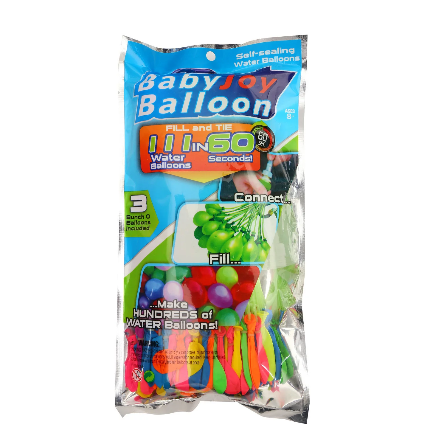 

111pcs Water bomb balloons Amazing Filling Magic Balloon Children Water War Game Supplies Kids Summer toys for Outdoor Beach toy