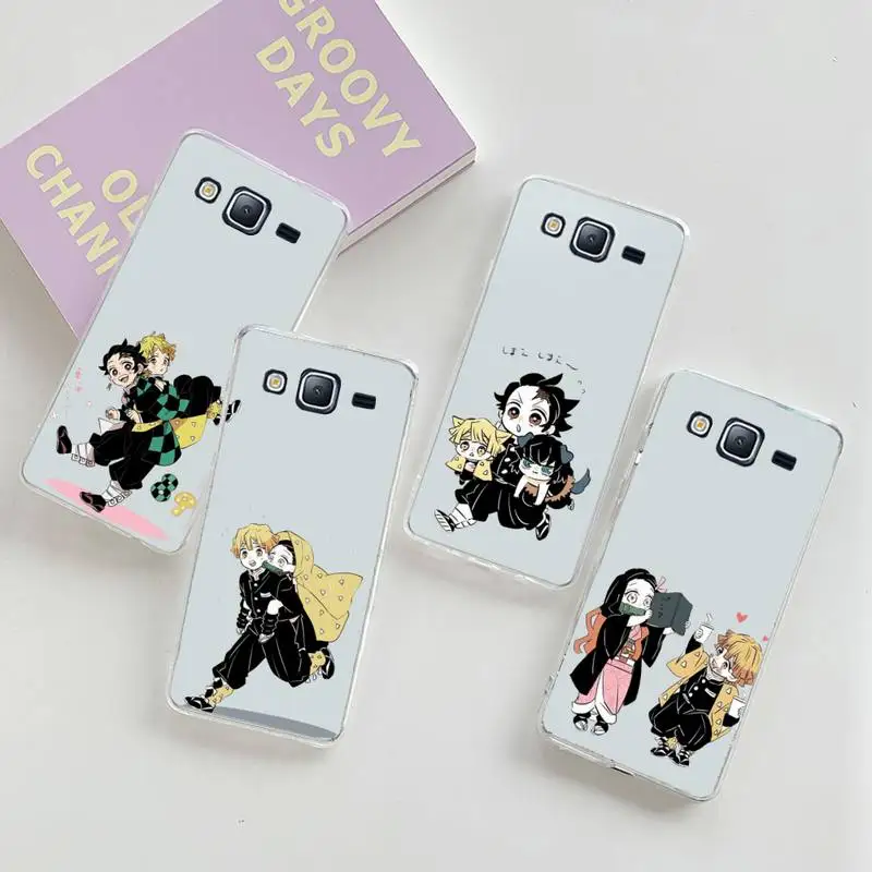 

Demon Slayer japanese anime Phone Case Transparent For Samsung Galaxy A S Note J 5 8 51 2016 Prime 20 Ultra 6 7 Edge PLUS 21