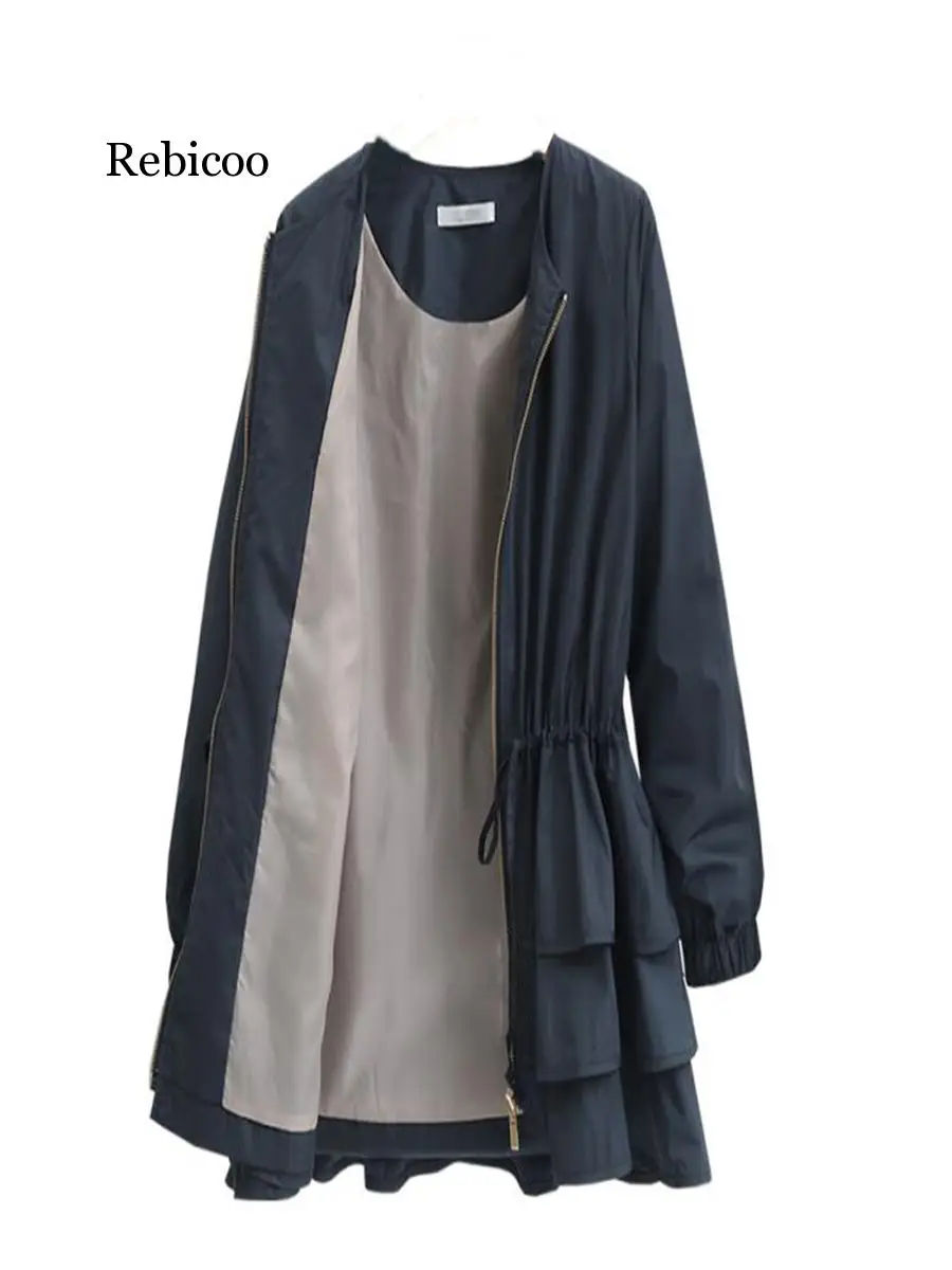 

2019 New Arrival Women's Sweatshirts Europe and American Style Loose Ruffles Women Fashion Tops Long Sleeve O-Collar Hot