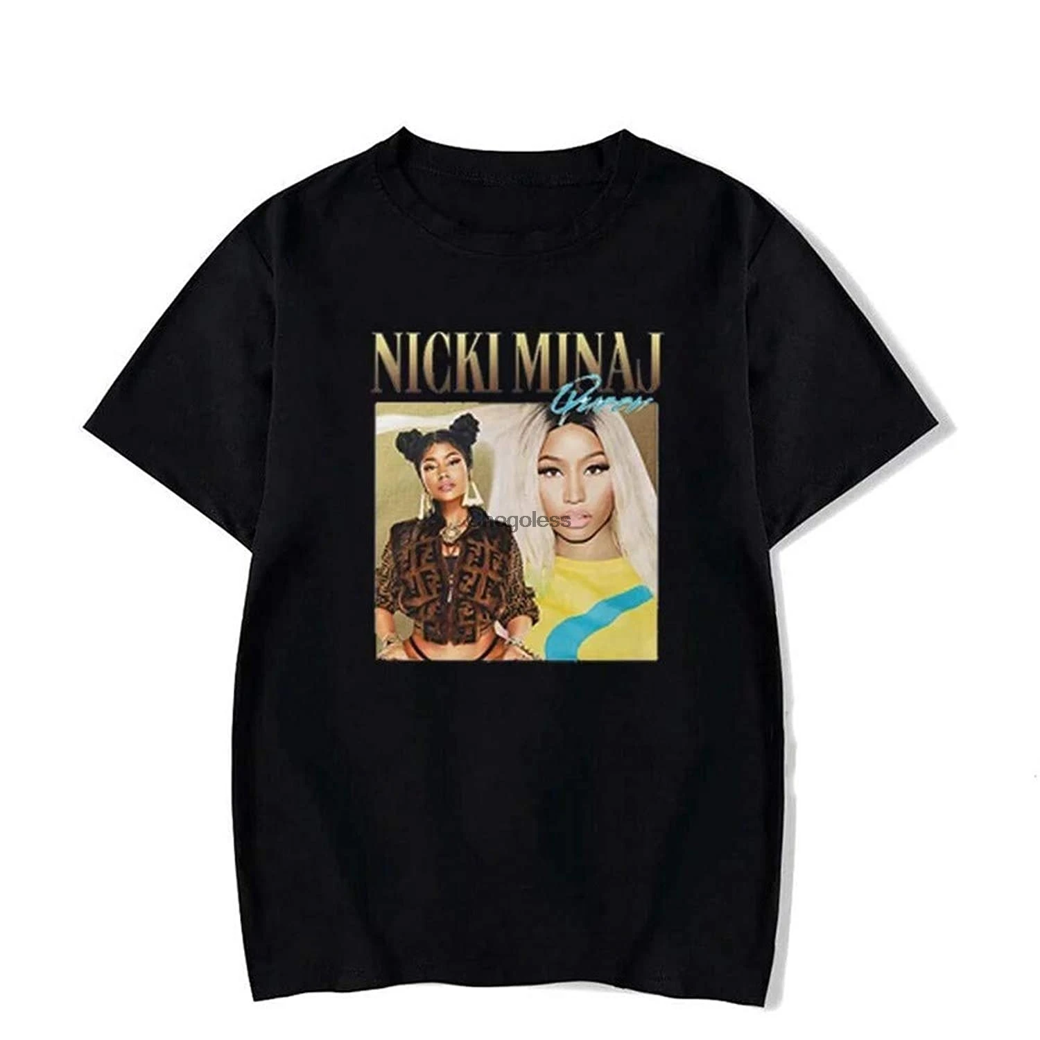 Футболка Nicki Minaj с принтом певцов популярный новый топ забавная футболка коротким