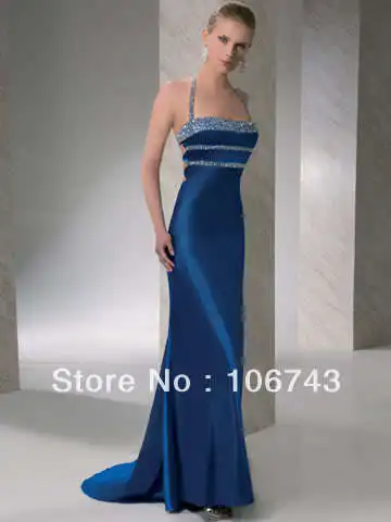 

free shipping vestido longo Promotion Carpet Best New Style Sexy Brides Custom Size Beading party prom gown bridesmaid dresses