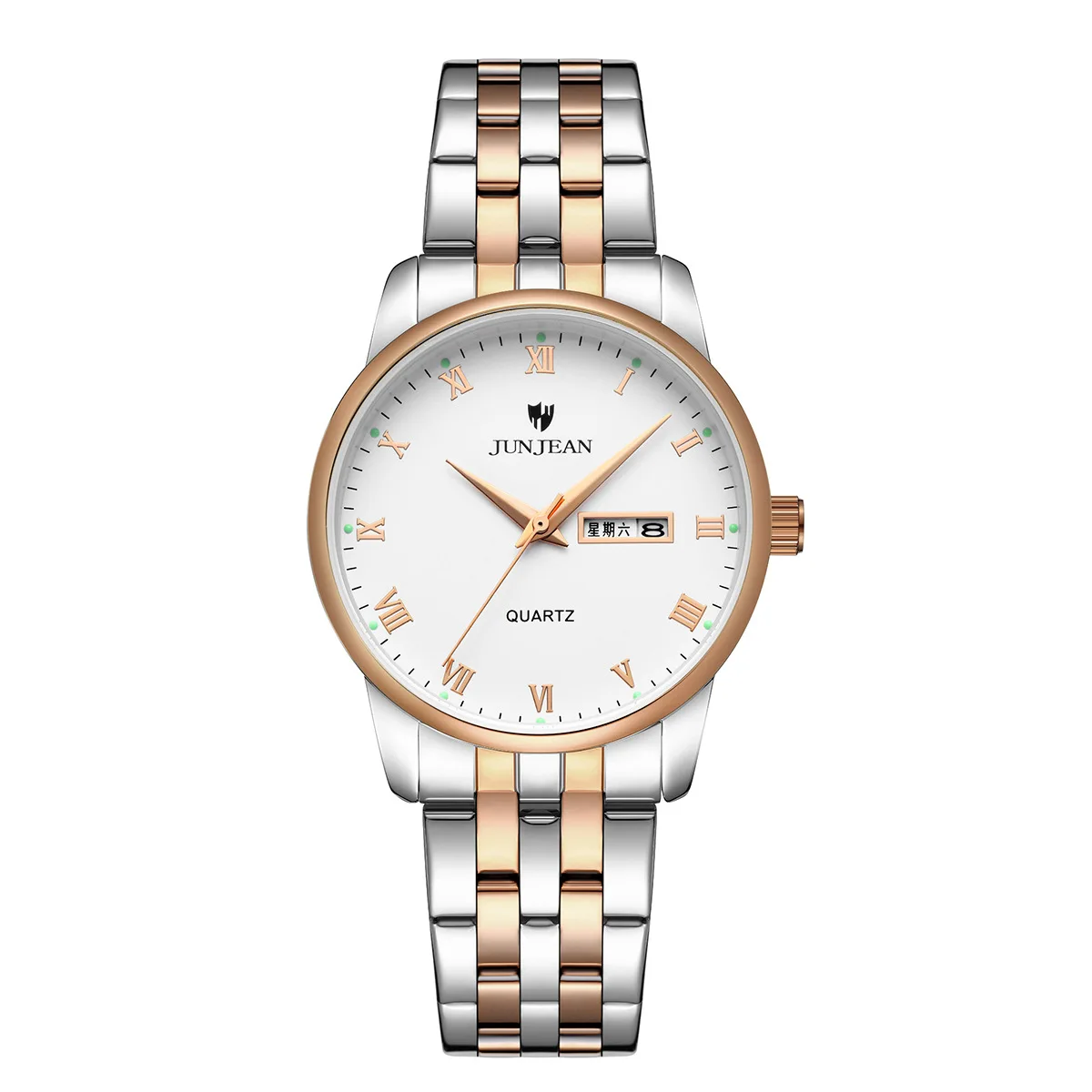 

2021 Men's Watch Dual Calendar Watch Men's Watch Douyin Waterproof Business Watch Net Red Hot Watch