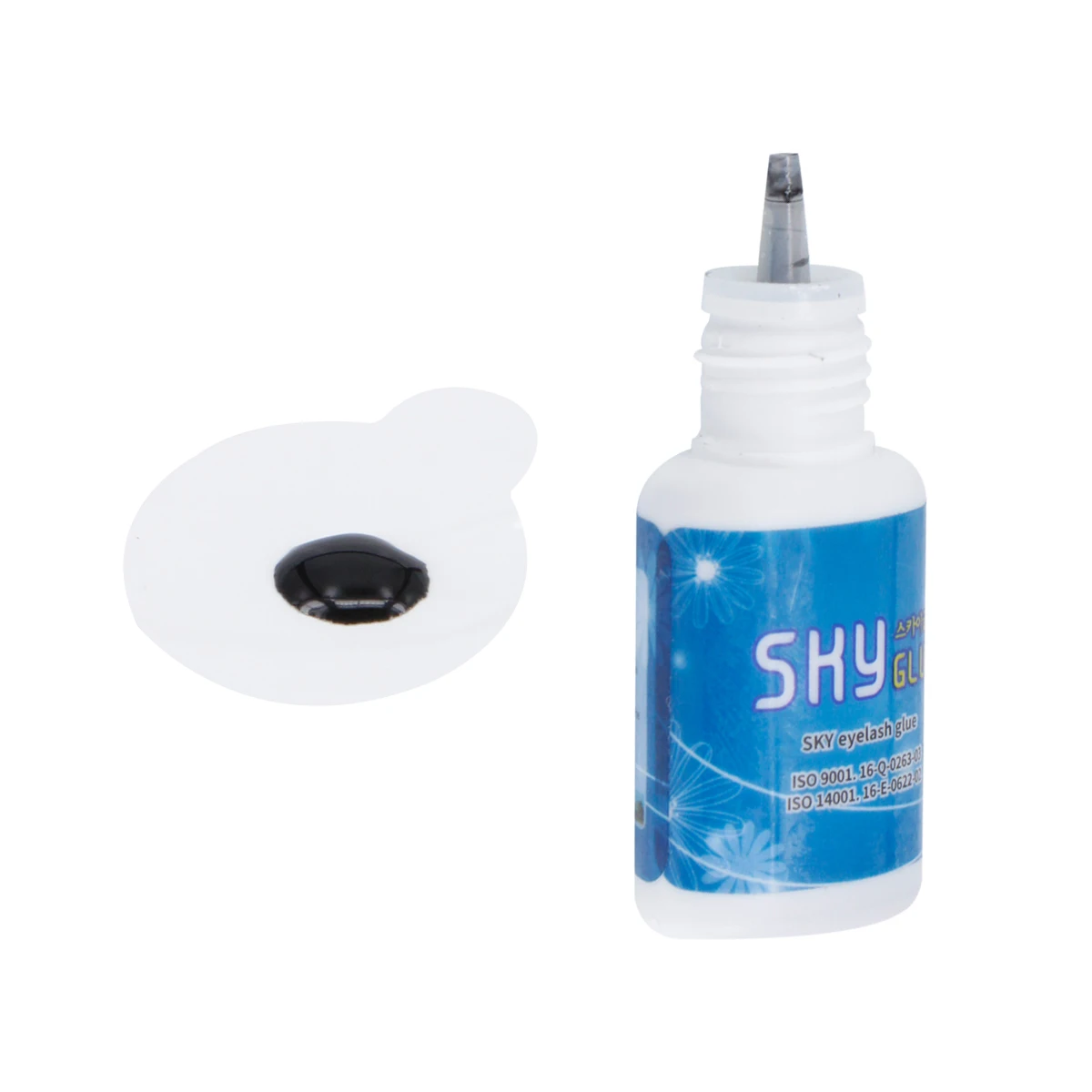 Клей Sky S + для наращивания ресниц 3 бутылки время удержания от 6 до 7 недель