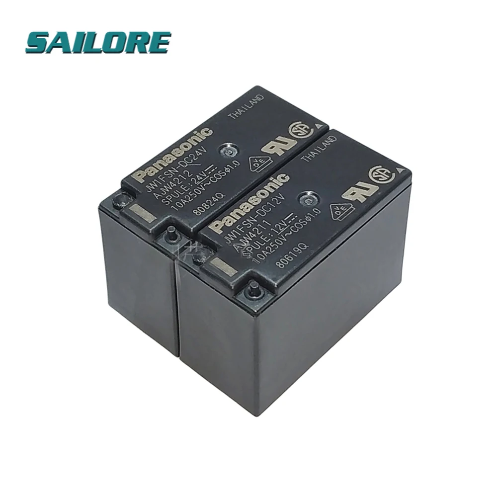 

Реле 2 шт./лот JW1FSN JW2SN-DC12V DC24V AJW4211 AJW4212 AJW7211 AJW7212 10A 5PIN