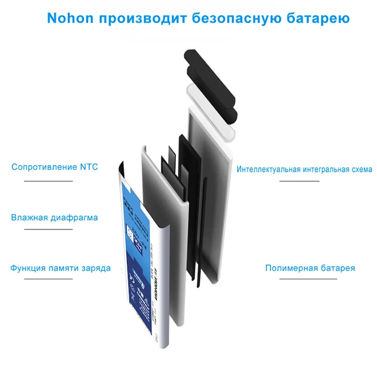 NOHON телефон батарея для samsung GALAXY S4 NFC Note 4 Edge B600BE N9100 N910X N9150 Замена литий-полимерная батарея