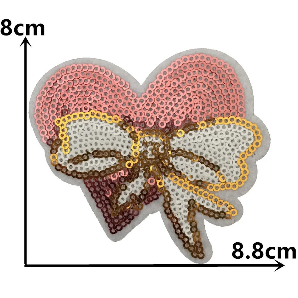 Модная мультяшная блестящая нашивка значок вышивка аппликация сделай сам шитье