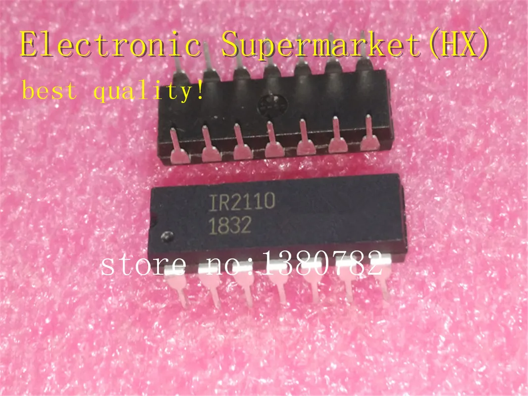Бесплатная доставка 50 шт./лот IR2110PBF IR2110 2110PBF DIP-14 новый оригинальный IC | Электронные
