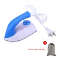 mini electric iron travel thermostat handheld coated plate electric iron for collar cuff with automatic temperature setting iron