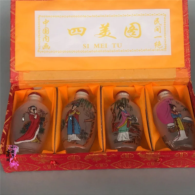 

Четыре красотки древних картин династии Мин и Цин