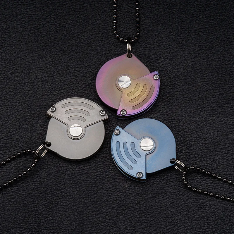 Новинка креативная Подвеска для ключа цепочки D2 ручка из нержавеющей стали +