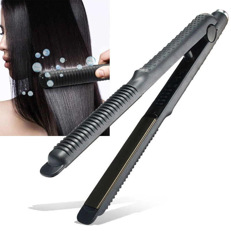 

TOHUAN Narrow Plate Hair Straightener Iron Fast Heating Flat Iron Hair Irons Chapinha Women Straight Hairstyle Salon Tool