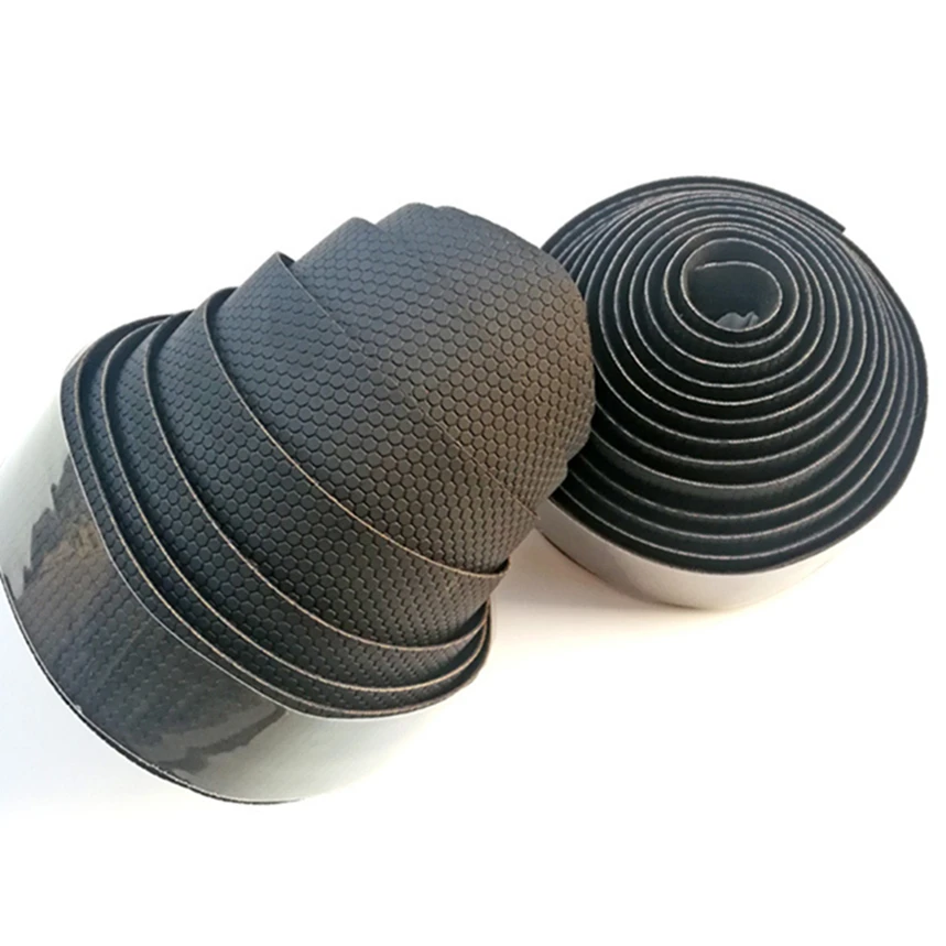 

Road Bicycle Hexagon Basketball Pattern PU Leather Handlebar Tapes Non-slip Sweat-absorbent Shock-absorbing Strap Handlebar Wrap
