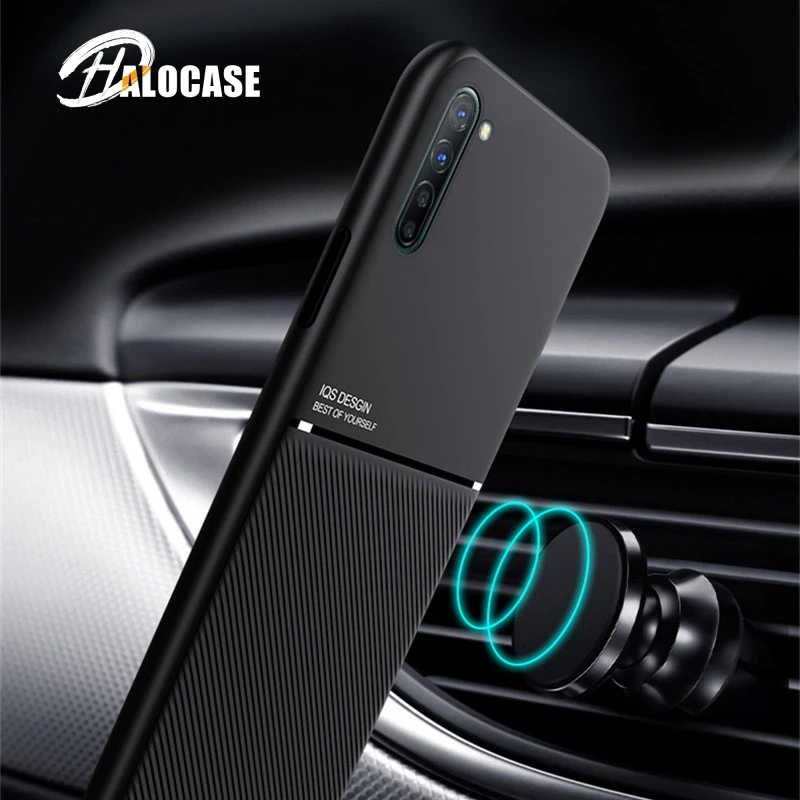 

Slim Matte Leather Case for OPPO Reno 2 Z 2Z 4 ACE 10X Case Realme X50 5 Pro X2 XT Q 7 7i 6 C11 C12 GT V5 Car Holder Cover Cases