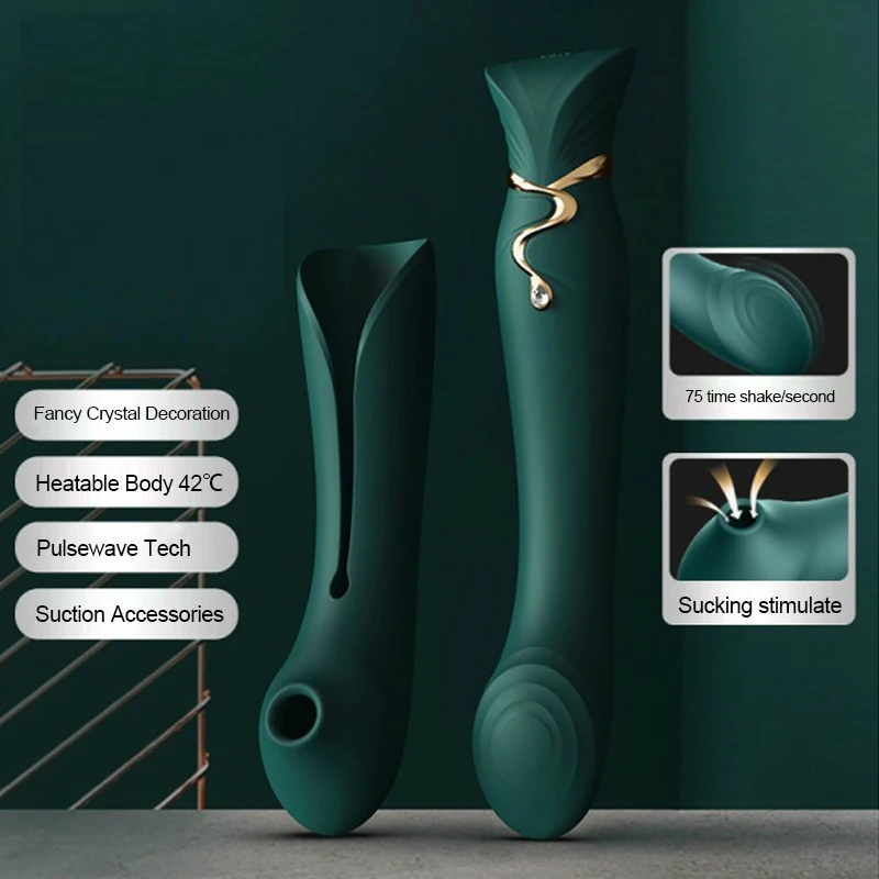 ZALO Queen точка G вибратор фаллоимитатор силиконовые волшебная палочка женские секс