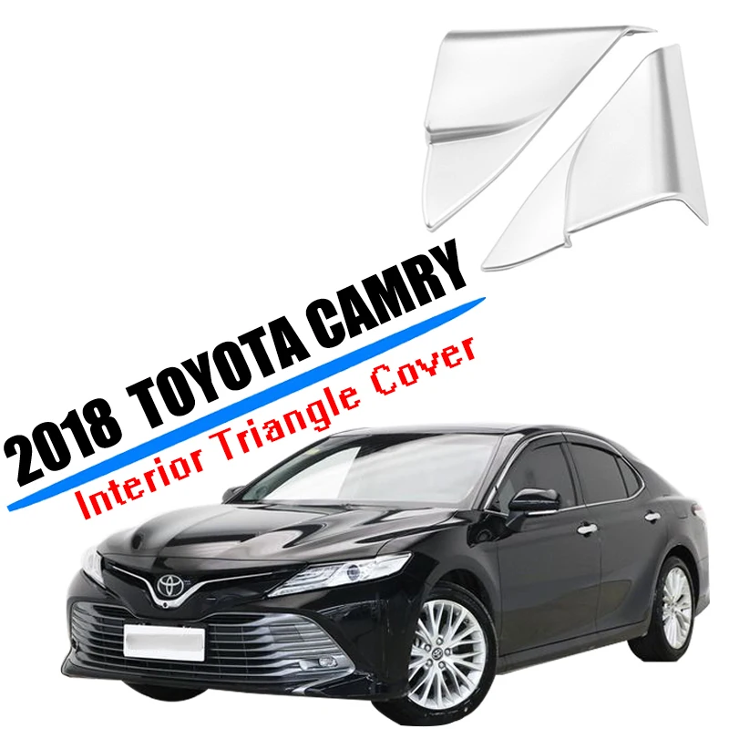 Для Toyota Camry 2018 2019 2020 внутреннее переднее окно а столб крышка из АБС передняя дверь