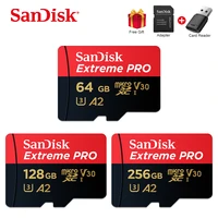 sandisk extreme pro tf 64gb 128gb microsdxc uhs i memory card micro sd card 32gb microsdhc tf 170mbs class10 u3 with sd adapter