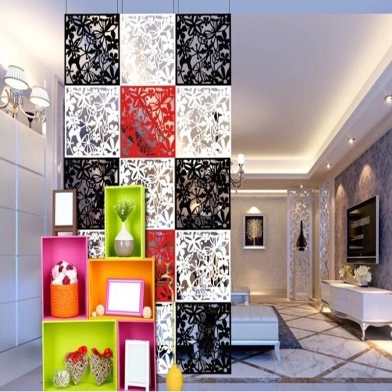 20 шт./компл. Складная перегородка для комнаты крыльца подвесной экран креативная