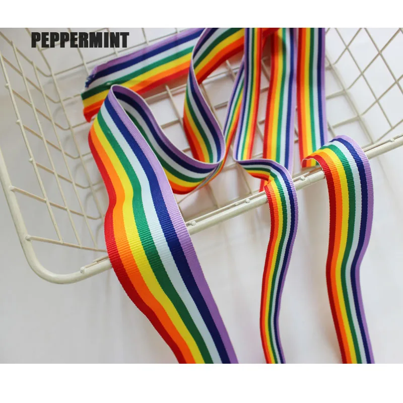 Жаккардовые ленты с радужной лентой 2 ярда 15/20/40 мм цветные сделай сам сумки