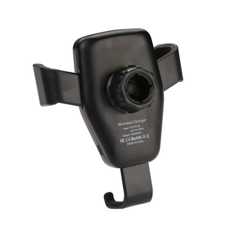 Автоматическое Qi Беспроводное зарядное устройство Быстрая зарядка автомобиля