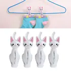 4 шт., креативные прищепки для одежды в виде кошек