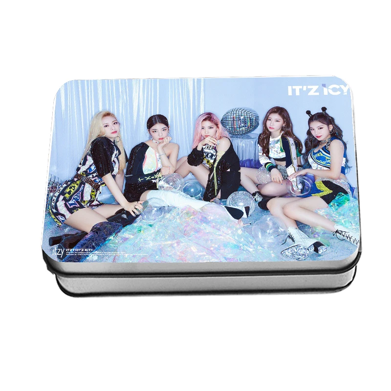 2019 Новинка 40 шт./компл. JYP Новая Женская Группа ITZY Мини альбом IT'z ICY вокруг Lomo