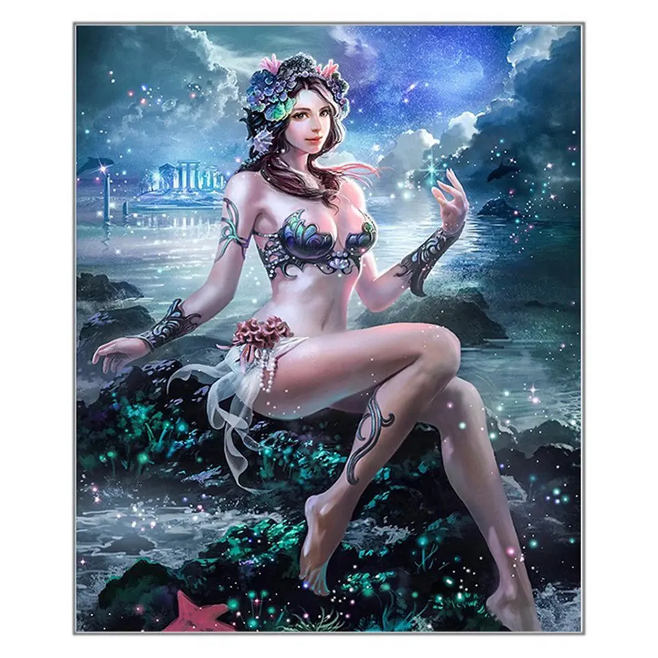 

5D diamond painting handmade DIY embroidery cross stitch full square diamond custom photo "sexy girl" wall home decoration gift
