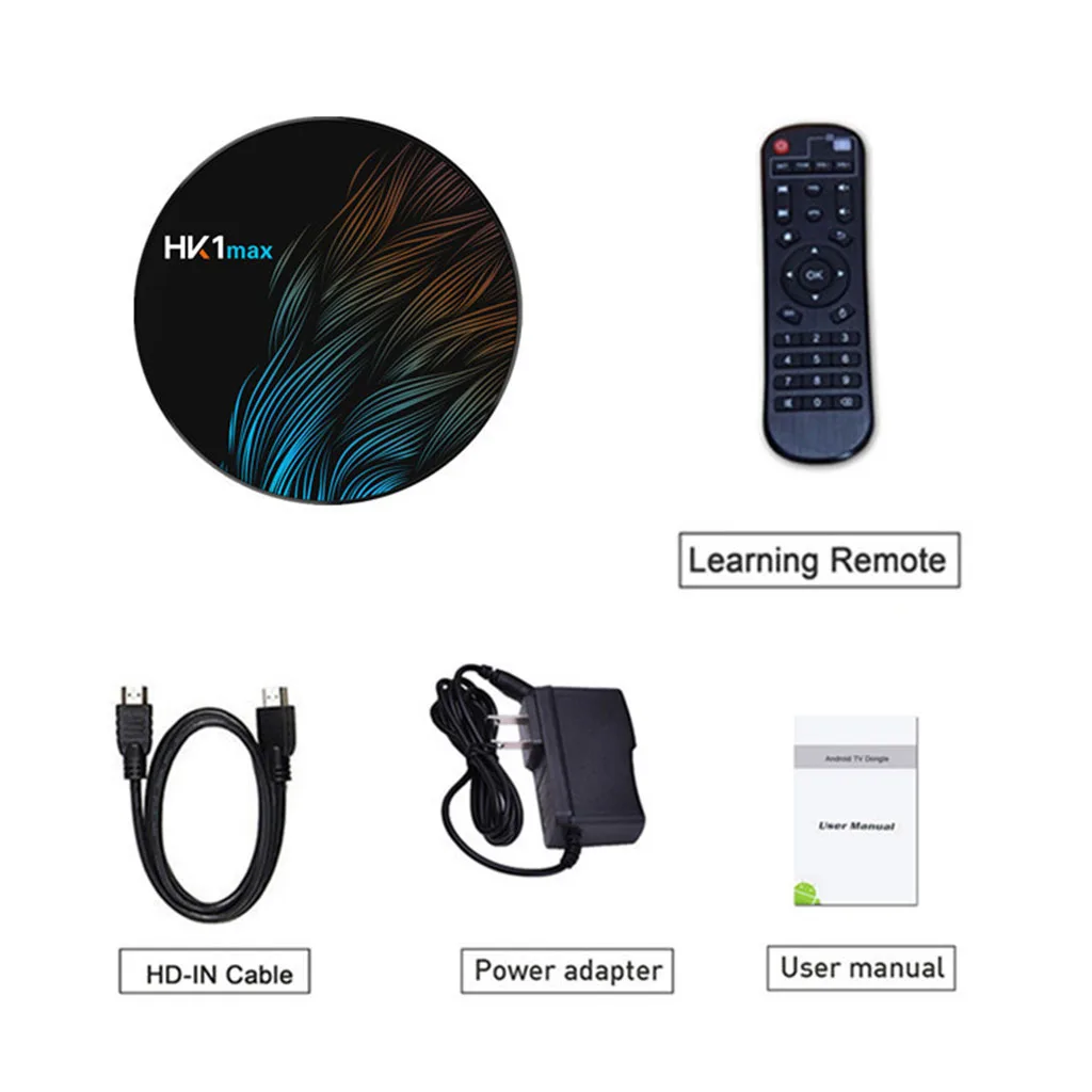 4K Smart TV BOX Android 9 0 HK1 MAX 4 ГБ ОЗУ 128 Гб ПЗУ 64 медиаплеер HK1MAX телеприставка 2G/16G PK H96 Max 2019