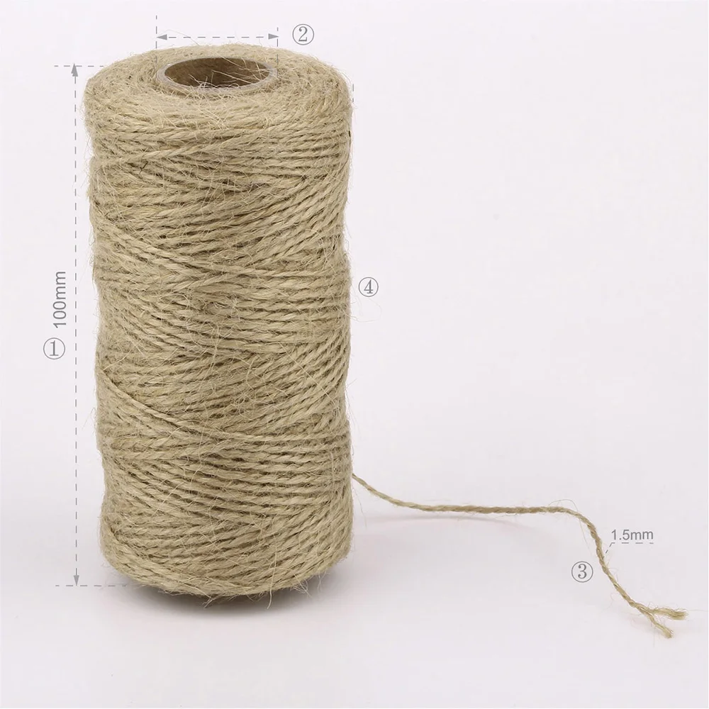 DIY инструмент для скрапбукинга из натурального джута декорирования вестибюлей