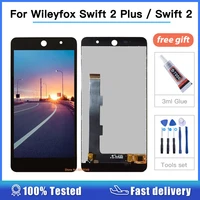 tested lcd 5 0 for wileyfox swift 2 plus 2plus 2 for wileyfox swift 2 lcd display touch screen sensor assembly replacement