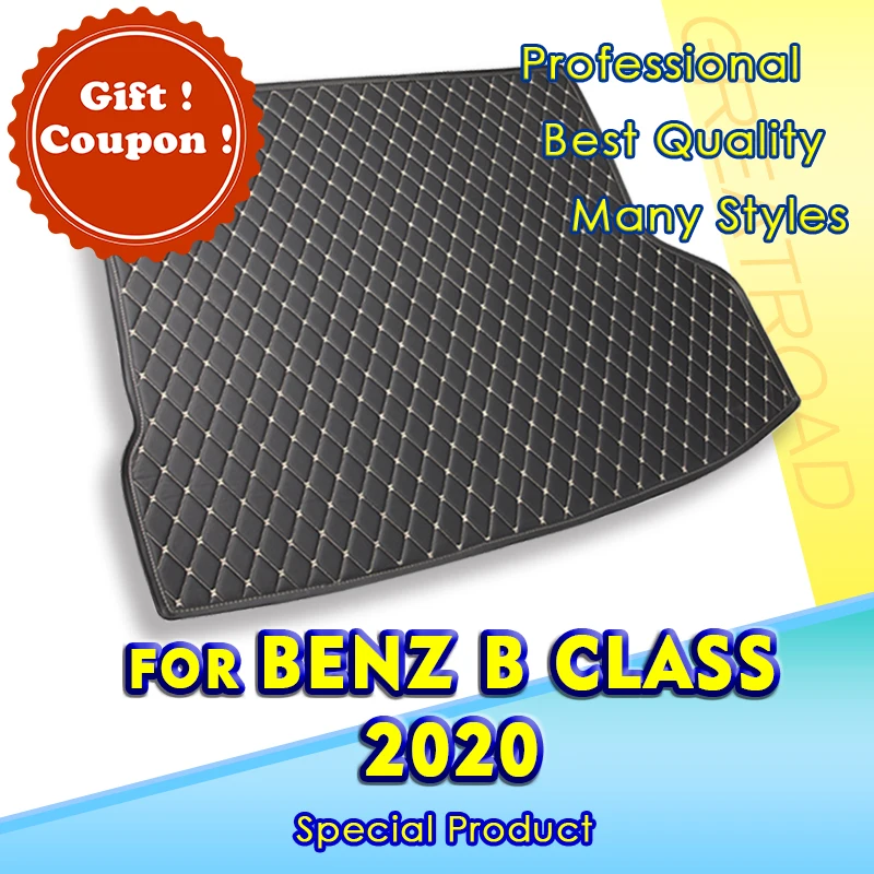 

Коврик для багажника автомобиля Benz B class 2020, коврик для груза, коврик, аксессуары для интерьера, чехол