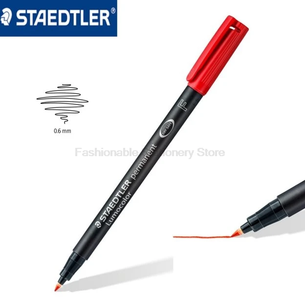 STAEDTLER 318 WP4 0 6 мм 4 цвета художественные маркерные ручки набор быстросохнущие
