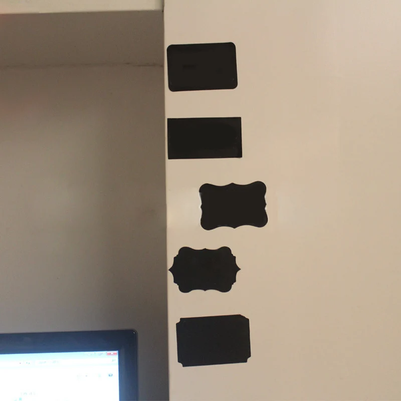 32 шт. классной доски стикер наклейка на стену может бутылка стикеры кухня 8 виды