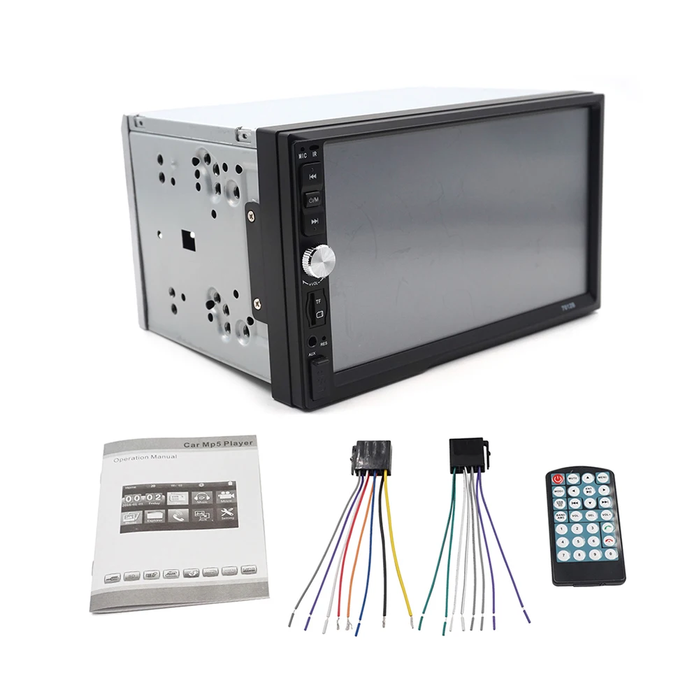 

2020, MP5 Bluetooth USB TF FM 2 Din HD, 7012