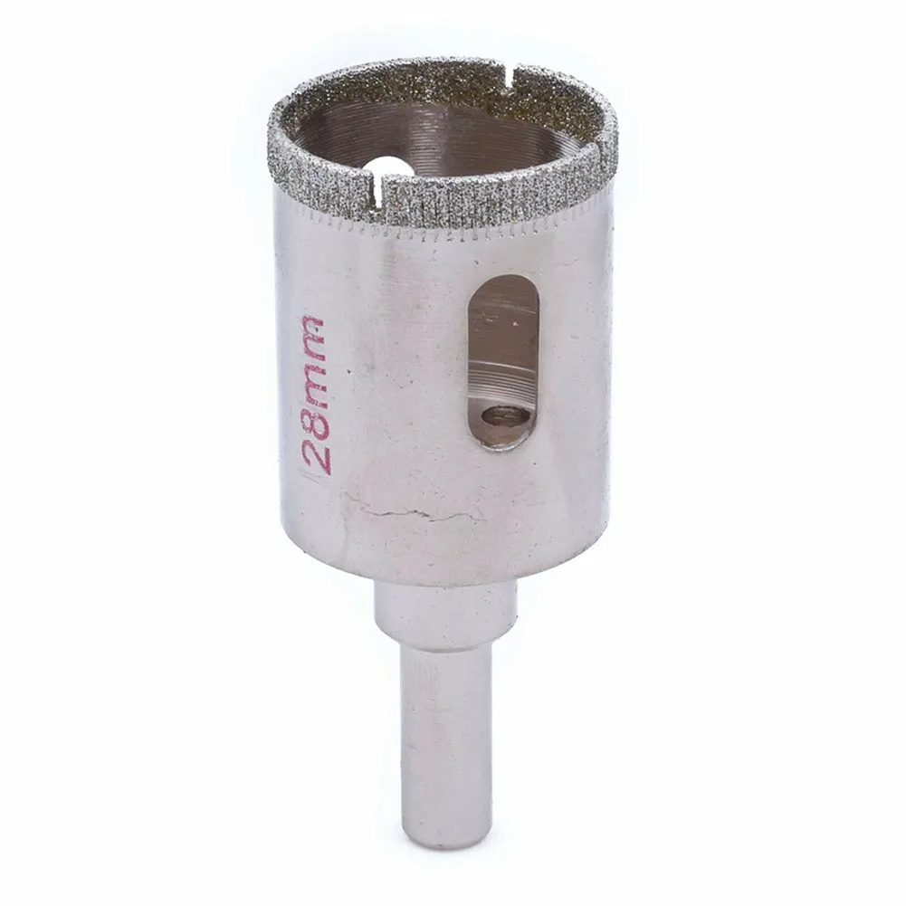 

Granite Drill Bits Hole Marble Saw 28mm 2Pcs Bits Ceramic Coated Diamond