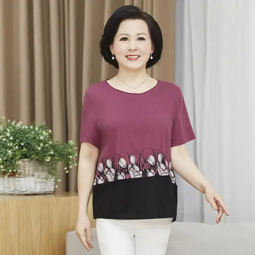 

T Shirt Women Clothes 2020 Fashion Tee Top rown Fashion Cotton Ladies Tee Shirt