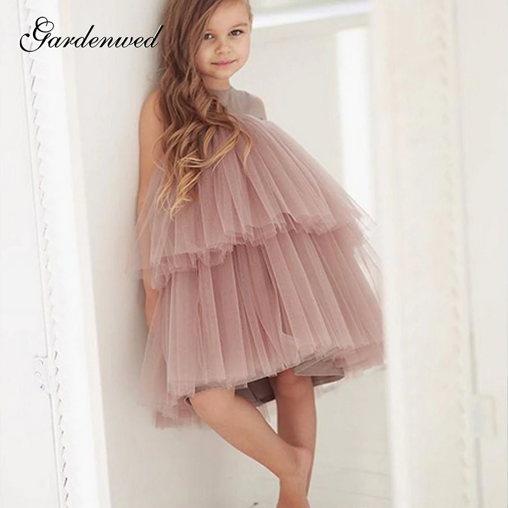 Гардовое платье большого размера с цветочным принтом для девочек Лидер продаж