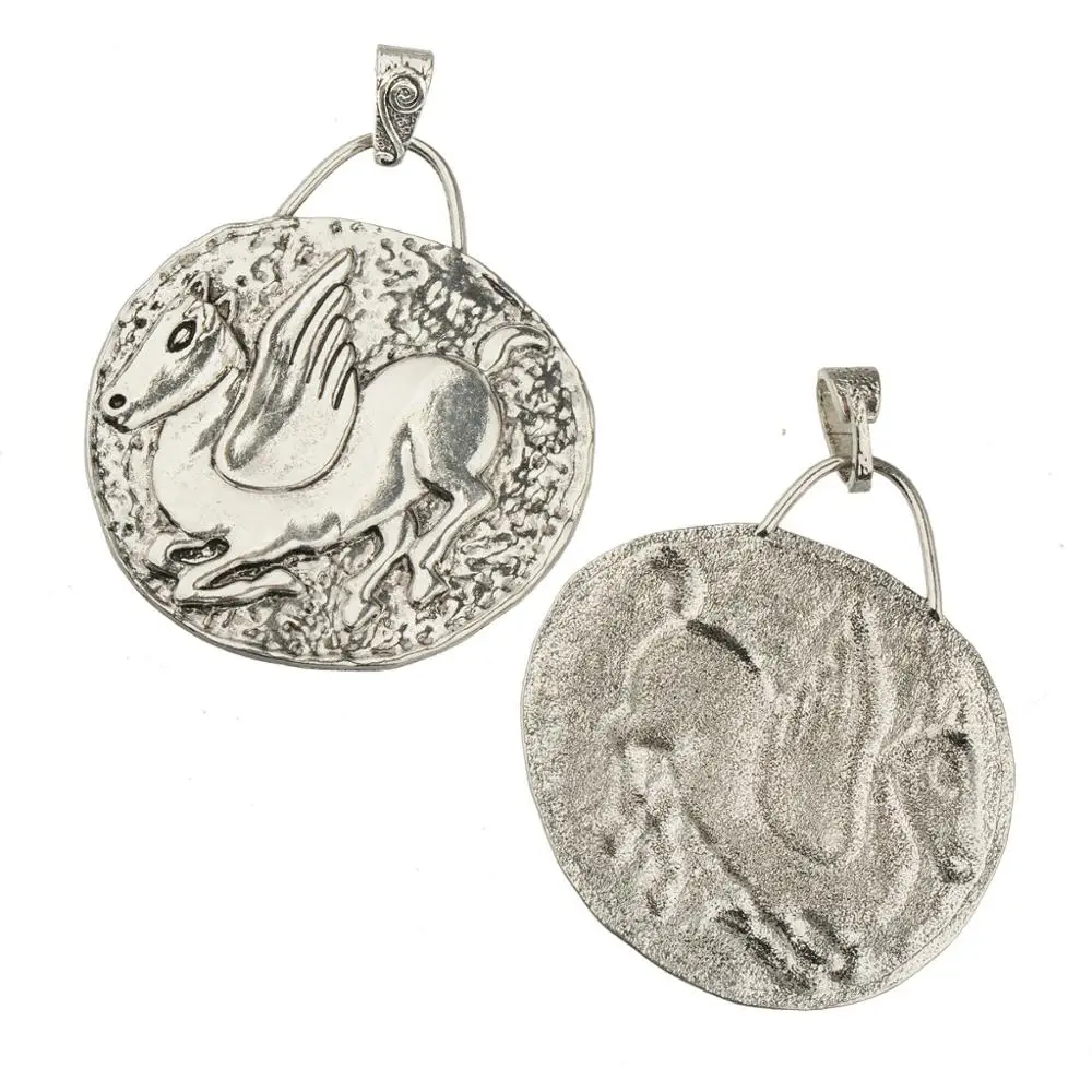 Подвеска для мужчин и женщин ювелирные изделия из серебра 2020 пробы большие